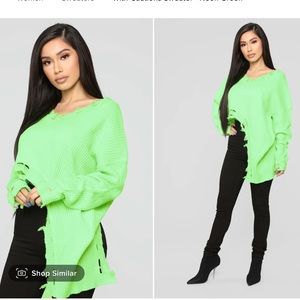 Fashion Nova Sweater